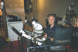 Bill with V-Drums
